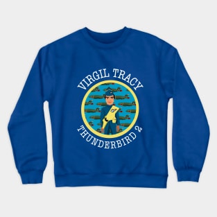 Virgil Tracy Thunderbirds 2 Original TV Series Crewneck Sweatshirt